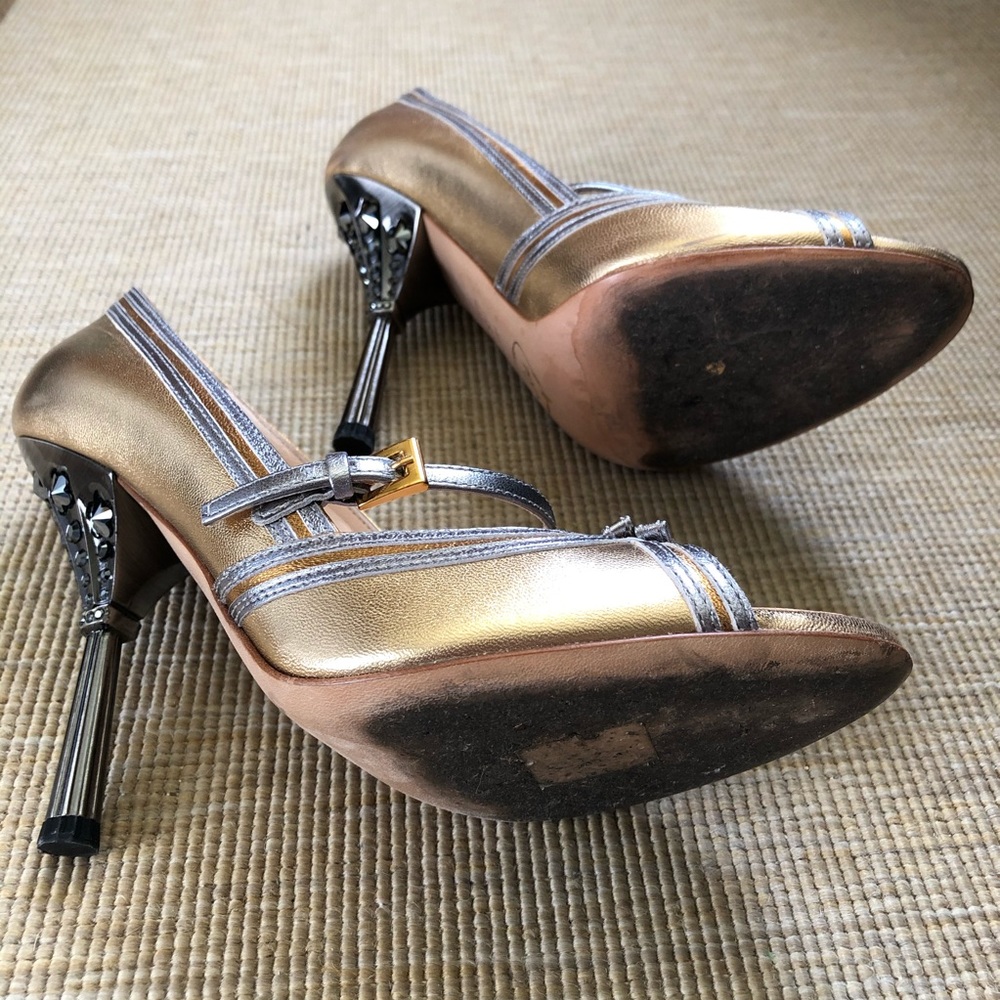 Prada vintage crystal heels size 6 - Picture 11 of 13